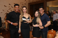 Ed Carlos, Veronica Fialho, Lígia Hoffmam e Danilo Melo