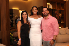 Luana Sobrinho, Nath Veloso e Raphael Matos Sobrinho