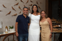 Marcio Sampaio, Nath Veloso e Catiane Sampaio