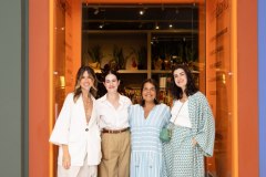 Camila Schreiber, Vic Ceridono, Daniela-Falcão e Barbara Milgiori