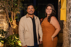 Bernardo Cabral e Carina Nathalia Lora