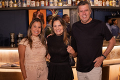 Roberta Billos , Kika Mamede e Marcos Leão