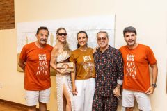 Bel e Isabella Borba, Mariana Moraes, Ginno Larry e Leandro Tomazzi