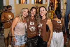 Melina Pietro, Juliana Moura e Andressa Mendes