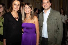 Georgina Brandolini, Tania Bulhões e Carlos Jereissati