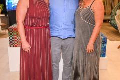Tatiana Mandelli, Lon Menezes e Roberta Mandelli