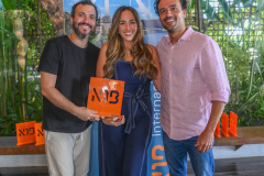 Marcelo Bezerril, Anna Fernandes e Guido Ramos