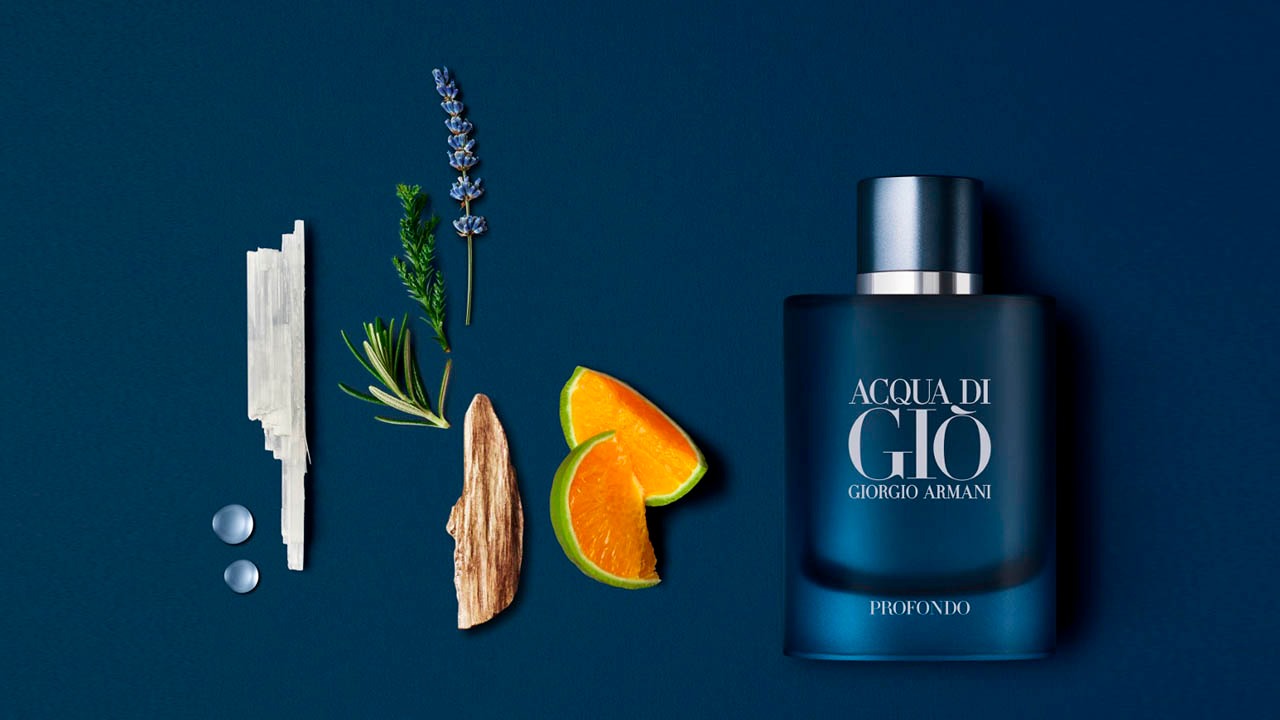 Giorgio Armani lança, no Brasil, Acqua Di Giò Profondo