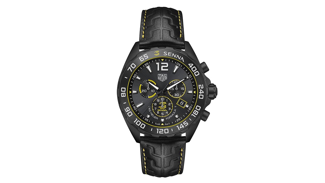 Tag Heuer lan a Formula 1 Senna Special Edition em homenagem