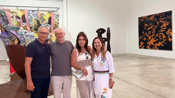 Alex Sá Gomes, Hugo França, Anna Liborio e Simone Flores