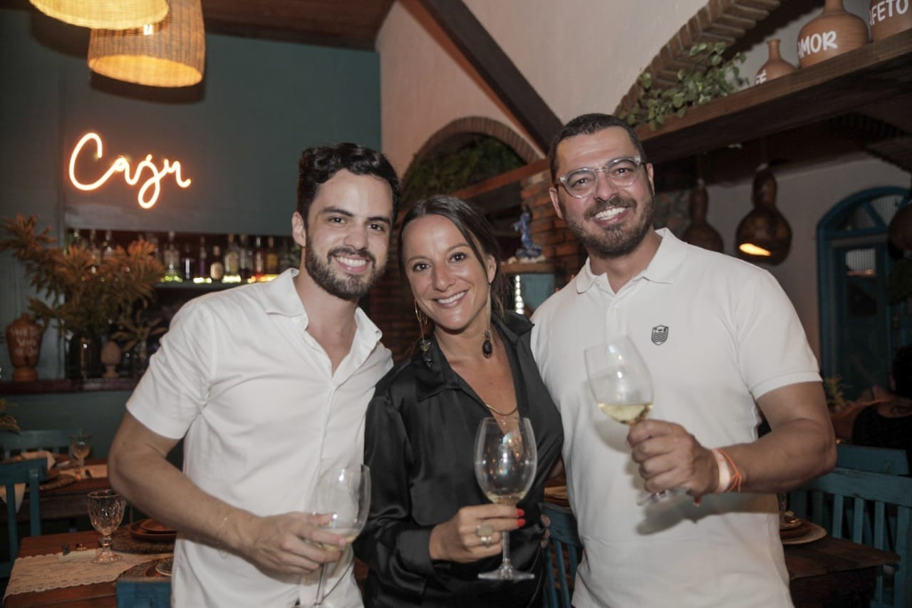 Gabriel Arteman, Silvia Casas e Rogério Souza