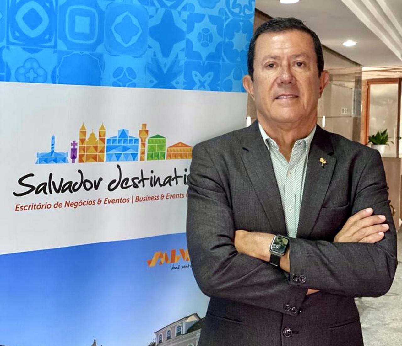 Glicério Lemos, pres. da Salvador Destination