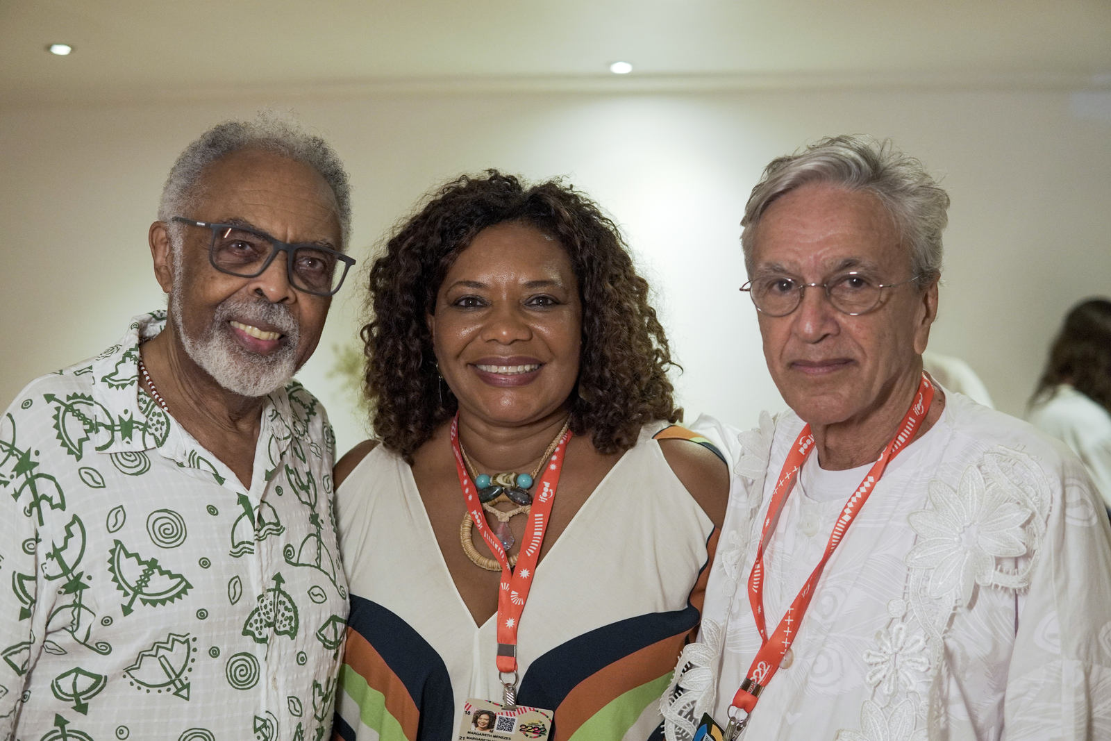 Gilberto Gil, Margareth Menezes e Caetano Veloso - Fotos | Geovane Peixoto