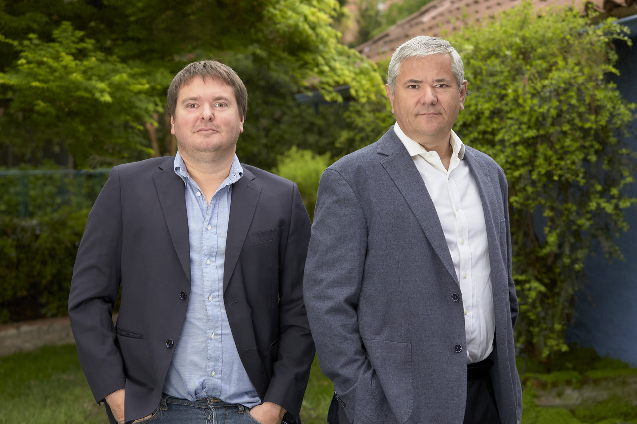 Raúl Molina e Javier Lavín, da Copperprotek