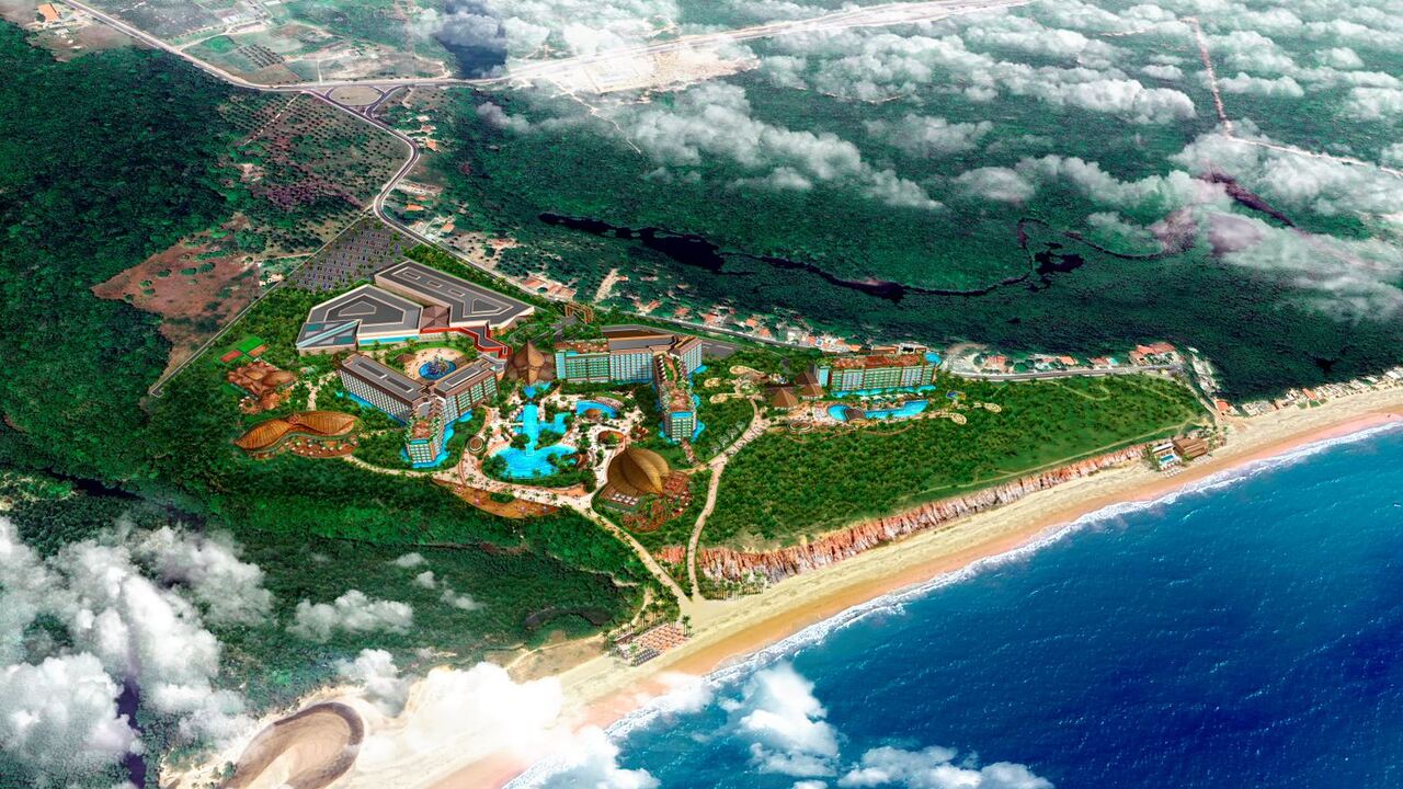 Perspectiva Projeto Tauá Resort Joao Pessoa - Credito Imagic Arquiterura