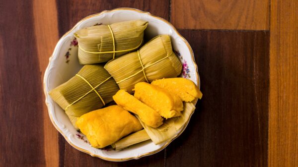 Pamonha nordestina feita por Tereza Paim - Foto | Luna Garcia