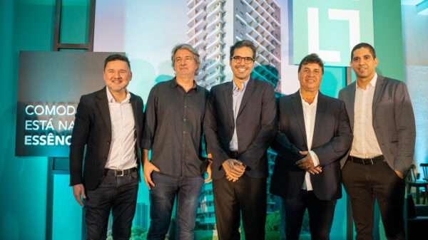 Marcus Araújo, Cássio Santana, Zenilton Mira, João Góes e Igo Alves - crédito Philipe Sampaio