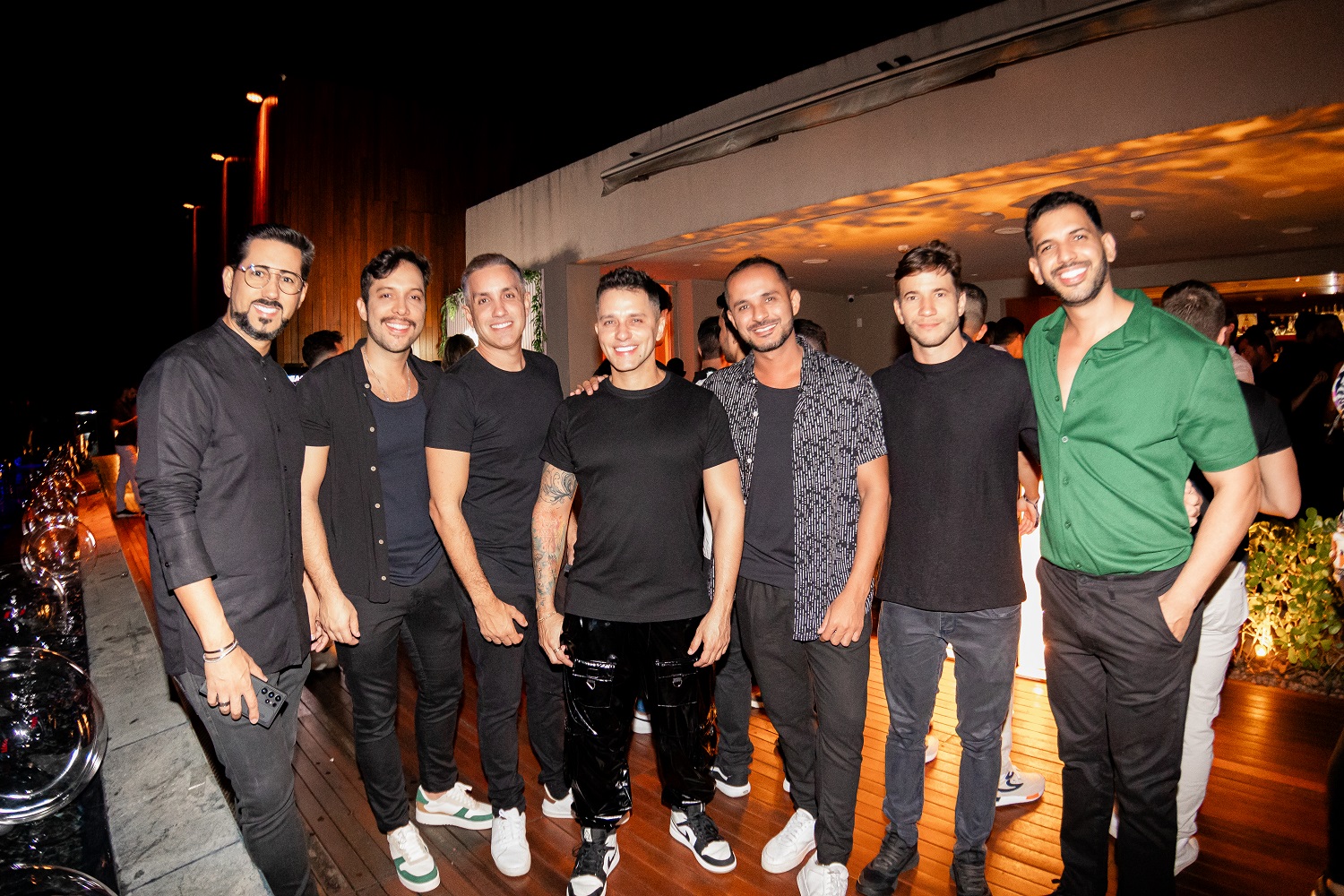 Rodrigo Smith, Diego Queiroz, André Gagliano, José Augusto, Rodrigo Rodrigues, Rafael Baylão e José Francisco Moura