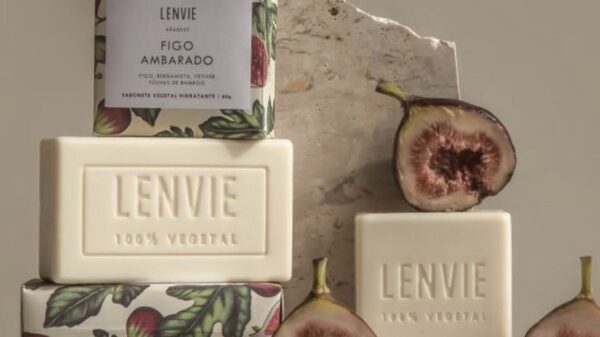 LENVIE sabonetes em barra - Divulgação