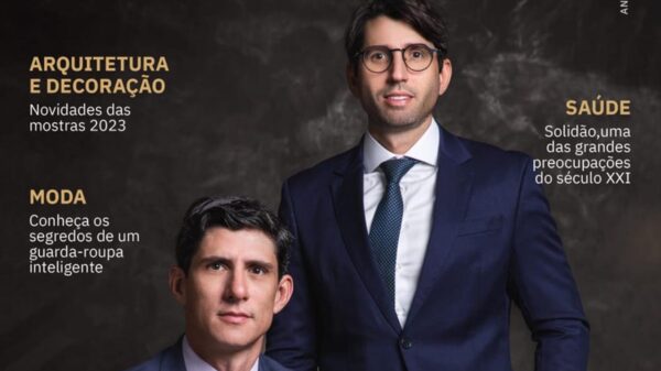 Victor e Paulo Sanjuan, da Clínica Sanjuan estampam a capa da edição