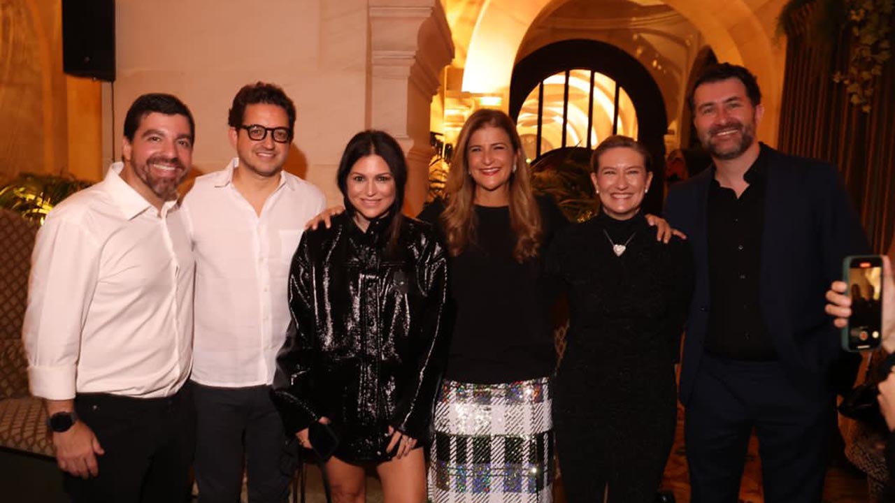 Alexandre Biancamano, Carlos Jereissati, Natalie Klein, Cristina Betts e Alexandre Sá Pereira