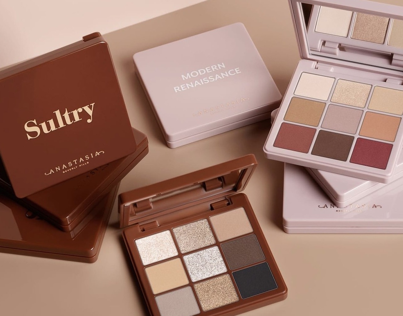 Mini Modern Renaissance Palette e Sultry Mini Palette Anastasia Beverly Hills - Divulgação