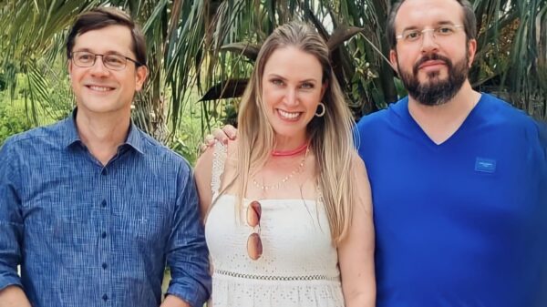 Diretor-superintendente Fábio Brinço, a gerente de relacionamento Fabiana Amoedo e o diretor médico Hugo Dantas - Foto | Divulgação