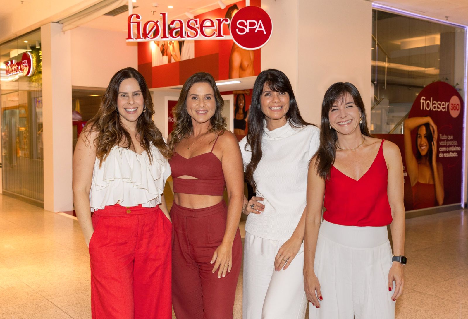 Sócias Perla Lemos, Vanessa Duarte, Juliana Albuquerque e Tarsila Carvalho