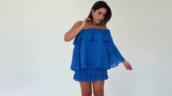 Mini Dress Rafaela Lobato veste litt