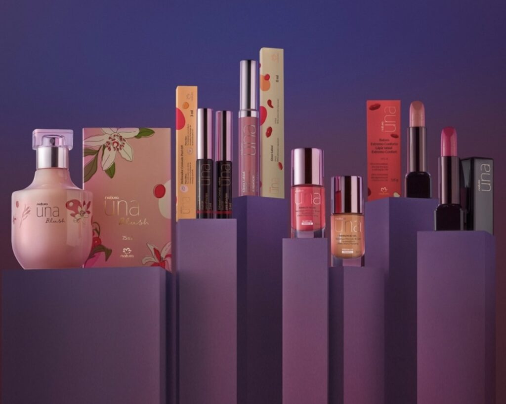 Natura Coleção UNA Blush - Divulgação