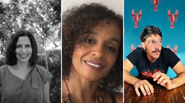 Os curadores: Joselia Aguiar, Mira Silva e Schneier Carpeggiani - Fotos | Divulgação
