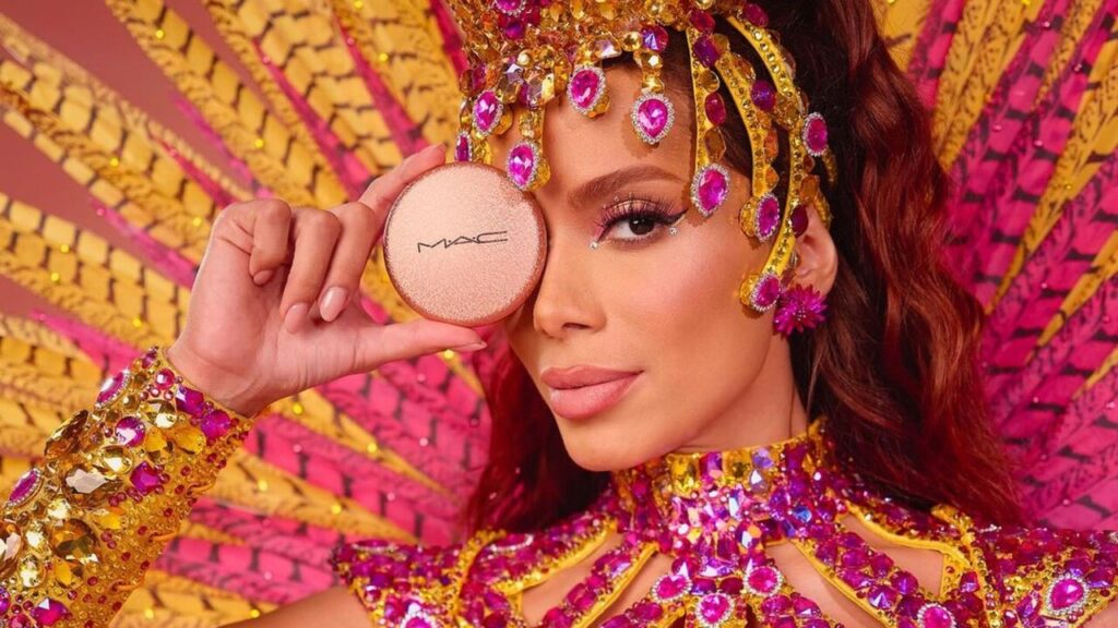 Mac Cosmetics e Anitta - Créditos Instagram @anitta