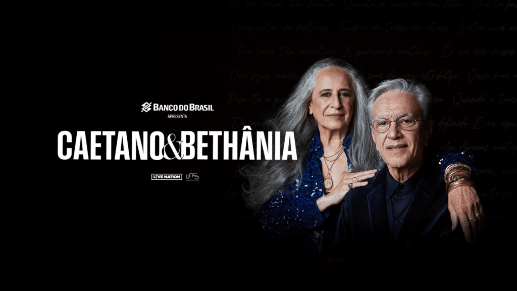 Caetano e Bethânia em Salvador; confira preços de ingressos e setores à ...