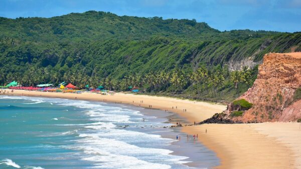 Praia do Madeiro, em Tibau do Sul (RN) - Foto | Divulgação