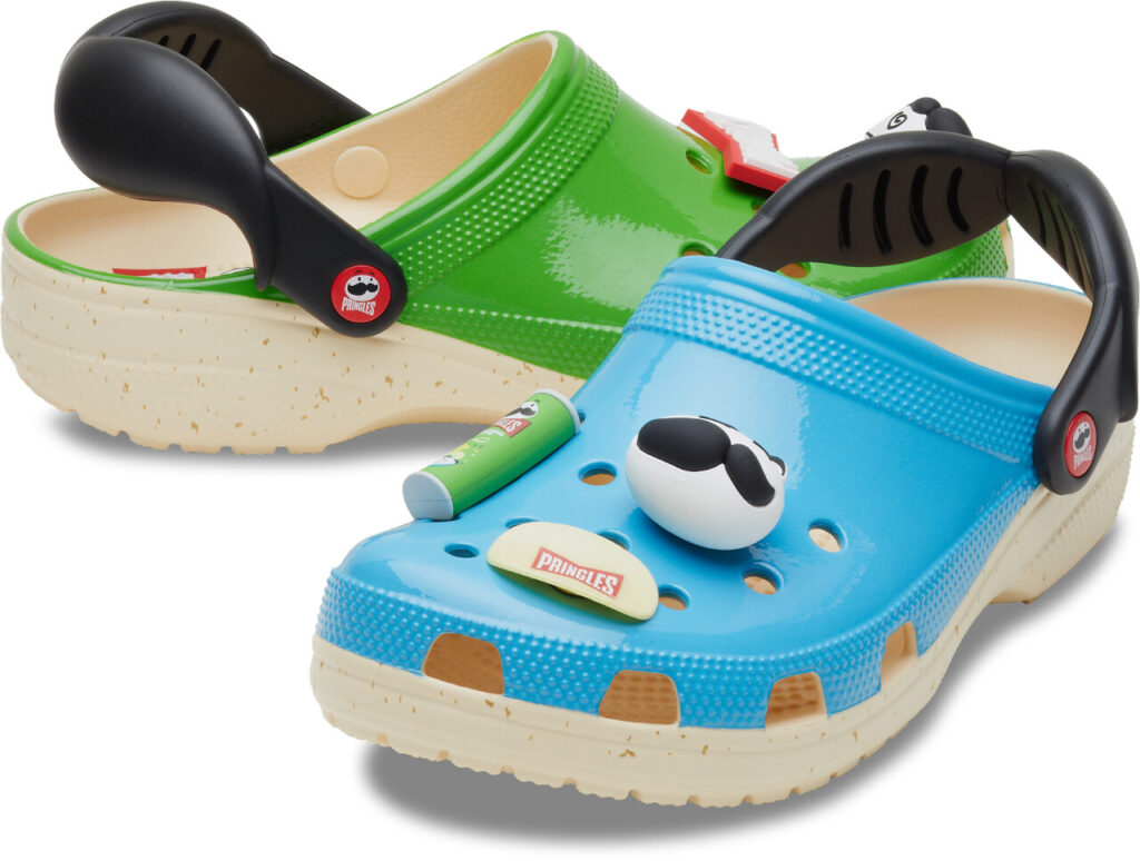 Pringles e Crocs -Créditos Divulgação - Classic Clogs