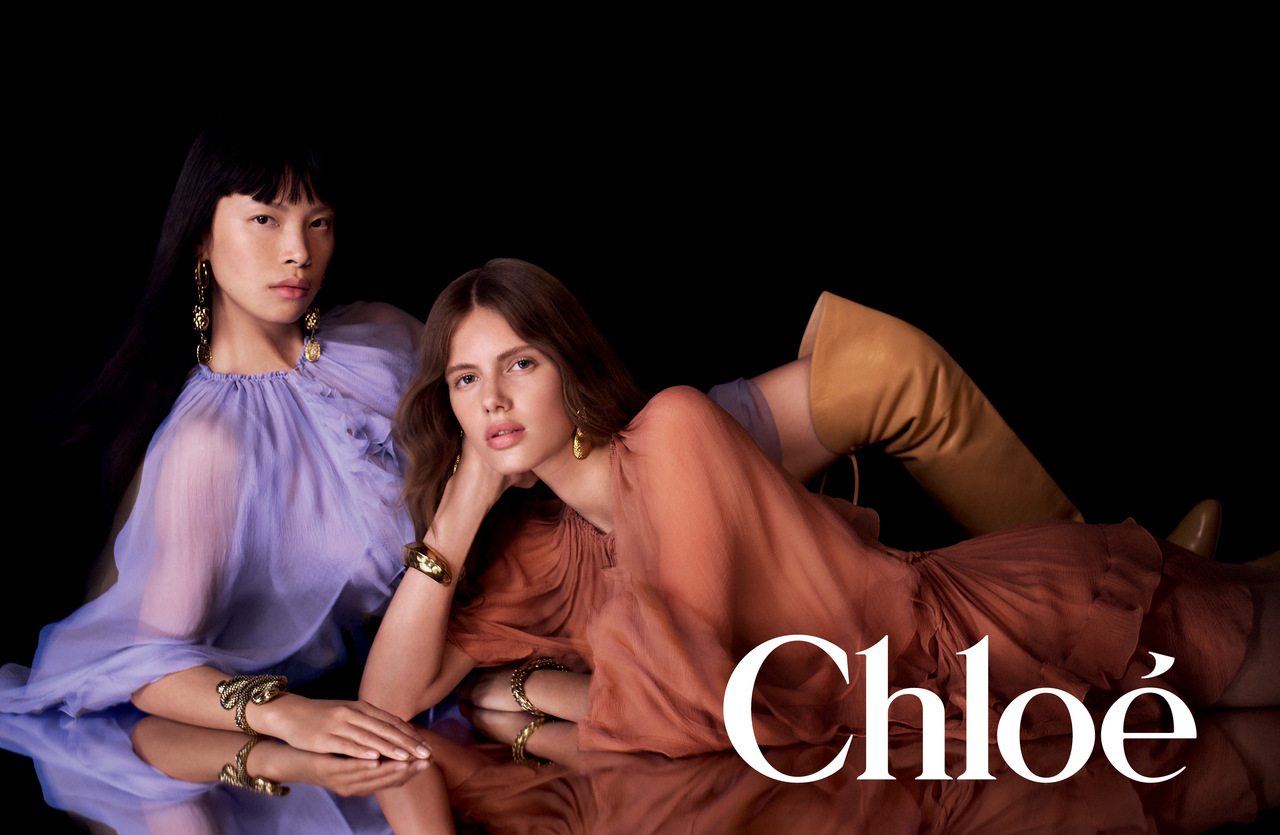 Chloé Winter 2024 Campaign - Diane Chiu and Rosalieke Fuchs - DAVID SIMS