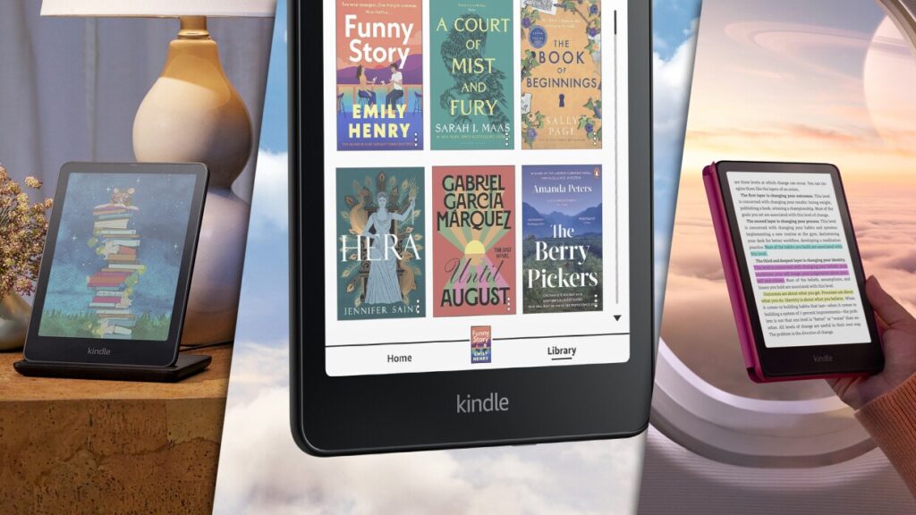 Amazon lança linha Kindle totalmente nova, incluindo o primeiro