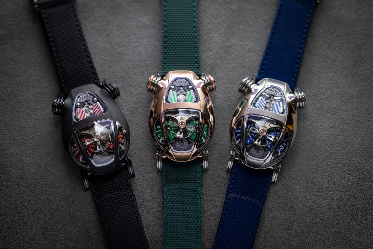 vlgari lança novo modelo de relógio BVLGARI x MB&F SERPENTI - Divulgação