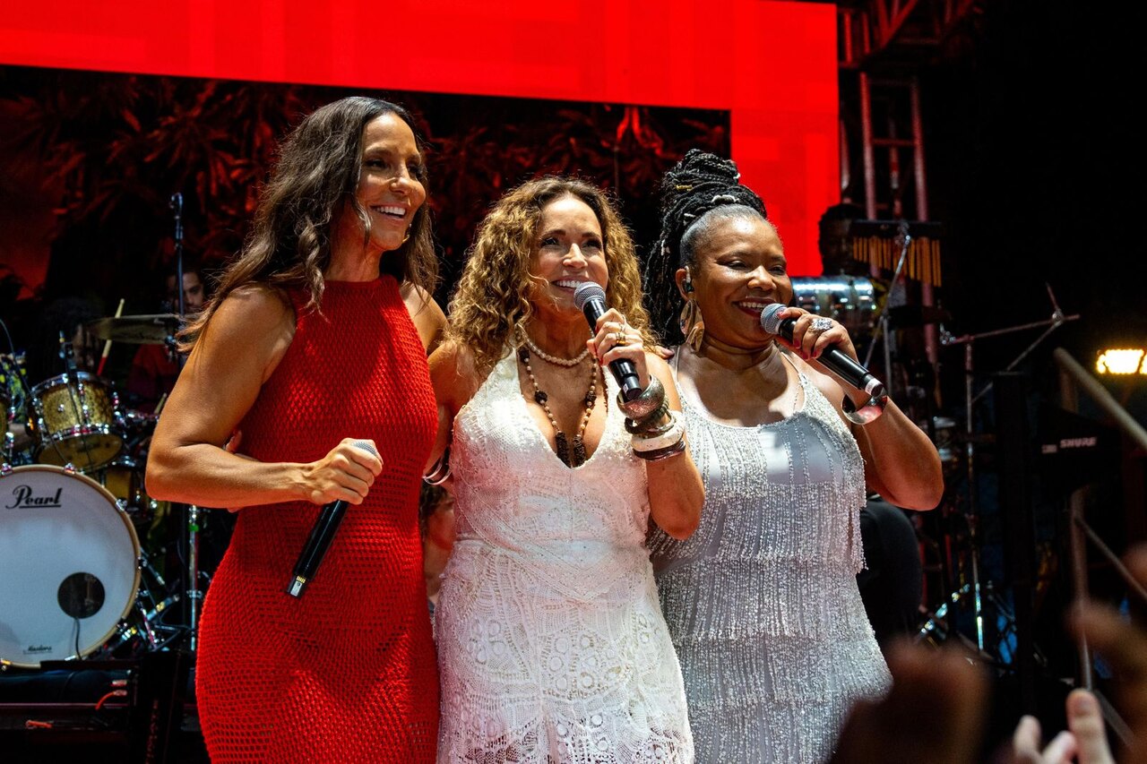 Margareth Menezes recebe Ivete Sangalo, Daniela Mercury e Carlinhos Brown para celebrar os 40 anos do Axé Music - Fotos Diogo Andrade e Felipe Rets