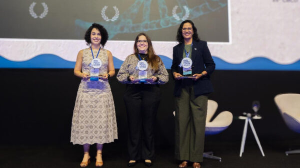 Da esquerda para a direita Sandra De Avila, Nadia El Kadi e Luciana Mattos. Foto: Divulgação