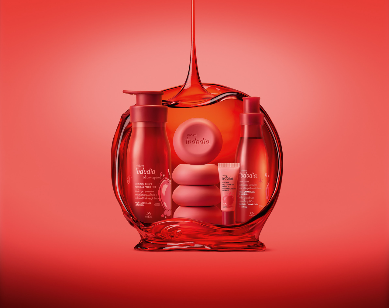Natura Tododia Maçã Caramelada & Baunilha - Divulgação