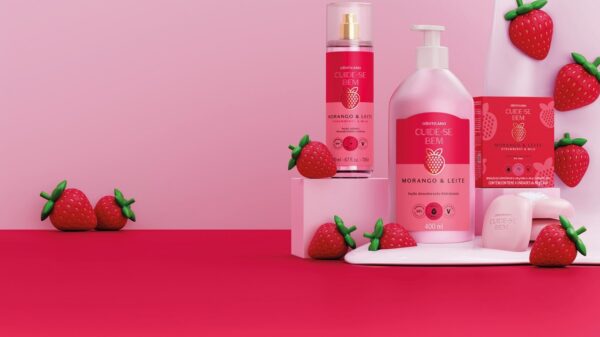 Cuide-se Bem Morango e Leite - Divulgação