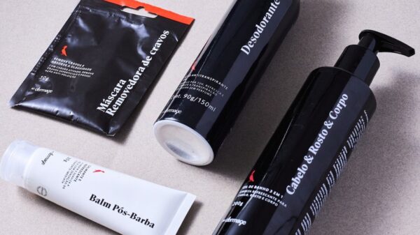 Dermage e Reserva lançam skincare masculino - Divulgação