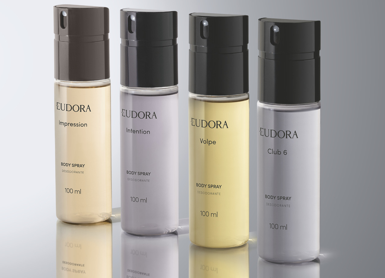 Eudora lança Body Sprays masculinos - Divulgação