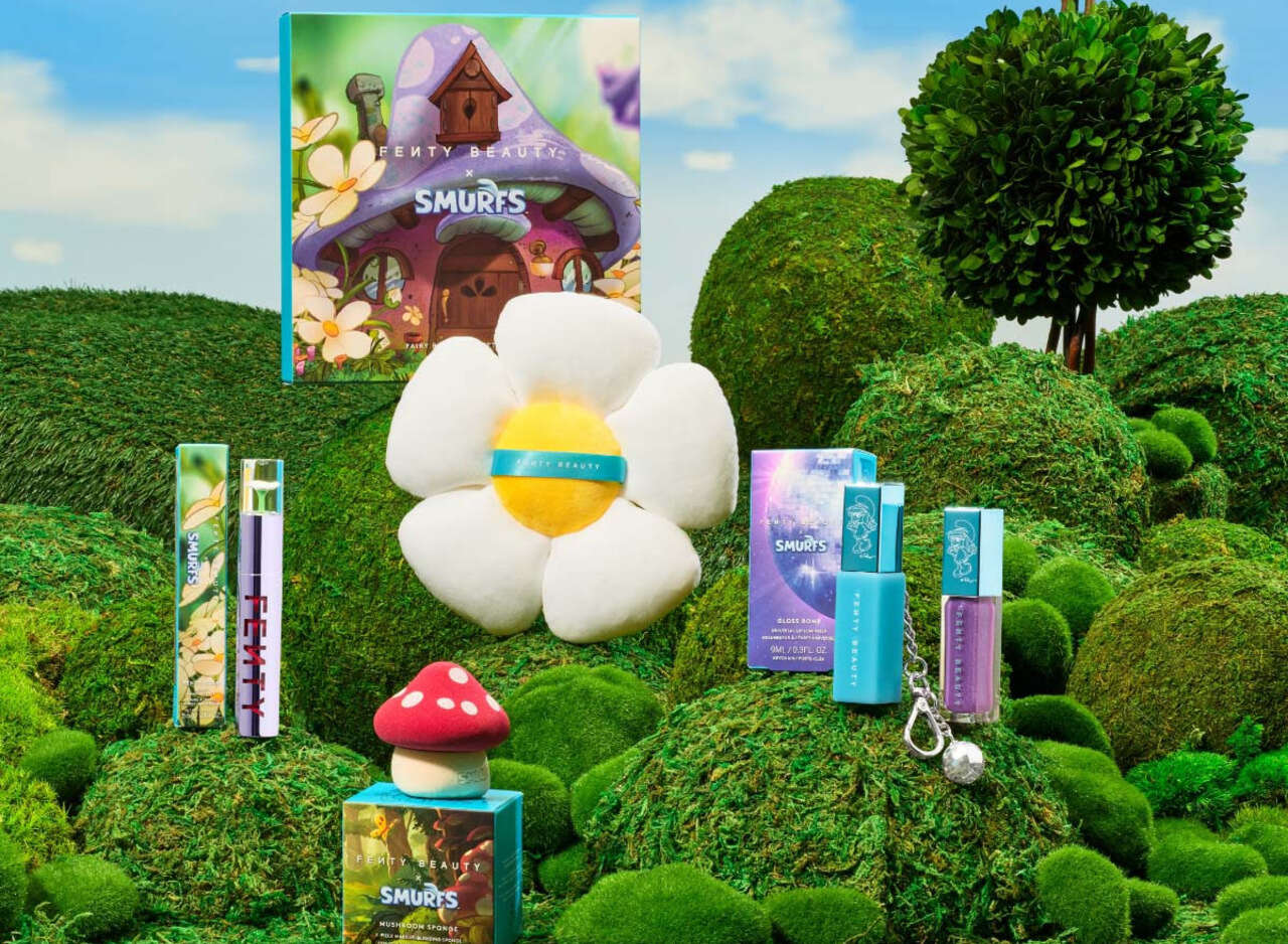 Fenty Beauty Smurf Crew Collection - Divulgação