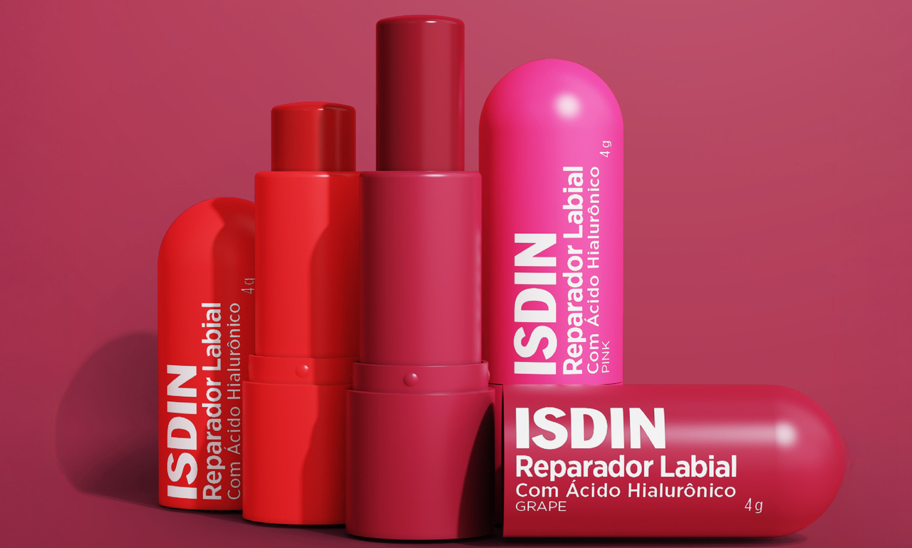 ISDIN Reparador Labial com cor - Divulgação