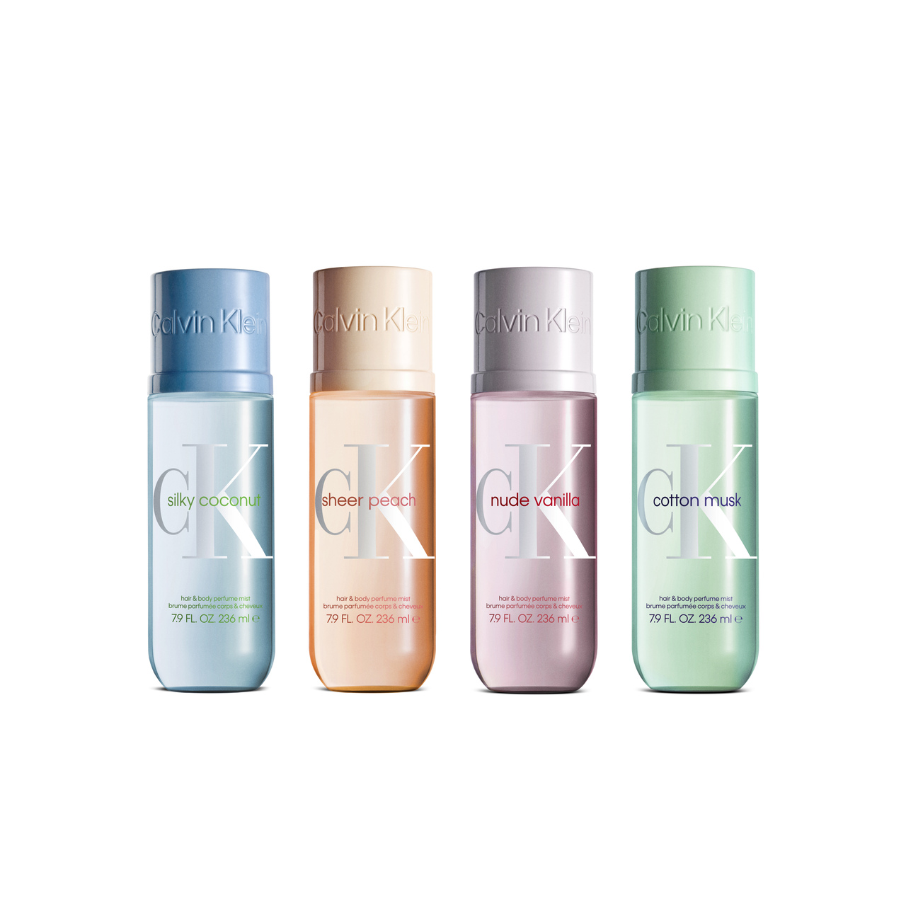 Calvin Klein lança body splashes para corpo e cabelo no Brasil - Divulgação