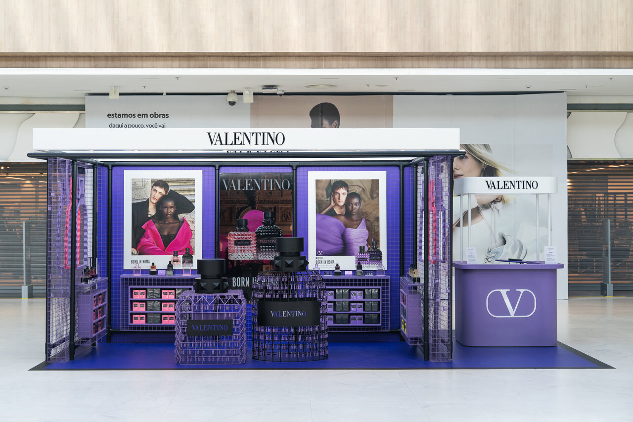 Valentino Born in Roma Purple Melancholia chega ao Brasil com pop-up no Rio de Janeiro - Divulgação