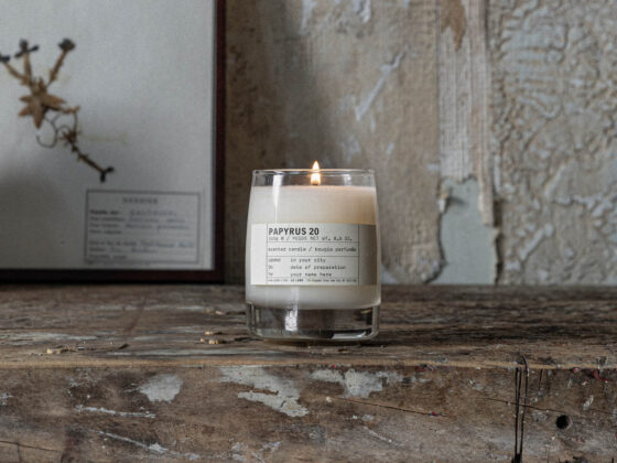 Le Labo apresenta nova vela inspirada no papiro - Divulgação